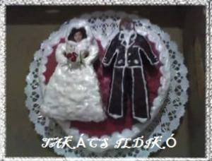 Esküvői  torta